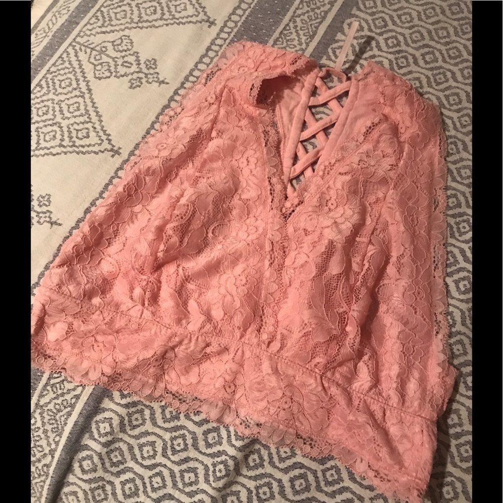 Poof! Bralette In Antique Pink​​​​​​​​​ - Picture 5 of 7
